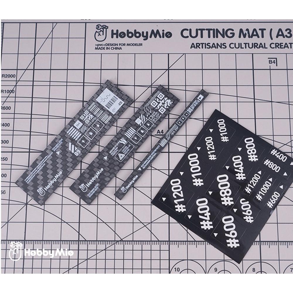 【鋼普拉】現貨 喵匠 碳纖維打磨板 核芯玩家版 打磨板 模式玩造 砂紙 背膠砂紙 模型打磨 MADWORKS 打磨必備-細節圖7