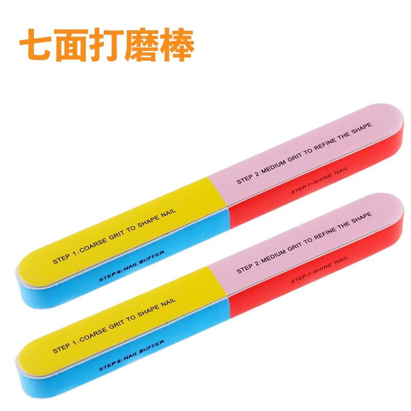 【鋼普拉】現貨 七合一綜合打磨棒 三合一打磨棒 研磨棒 模型專用 打磨塊 打磨棒 打磨條 打磨拋光套裝 軍武 鋼彈-細節圖2