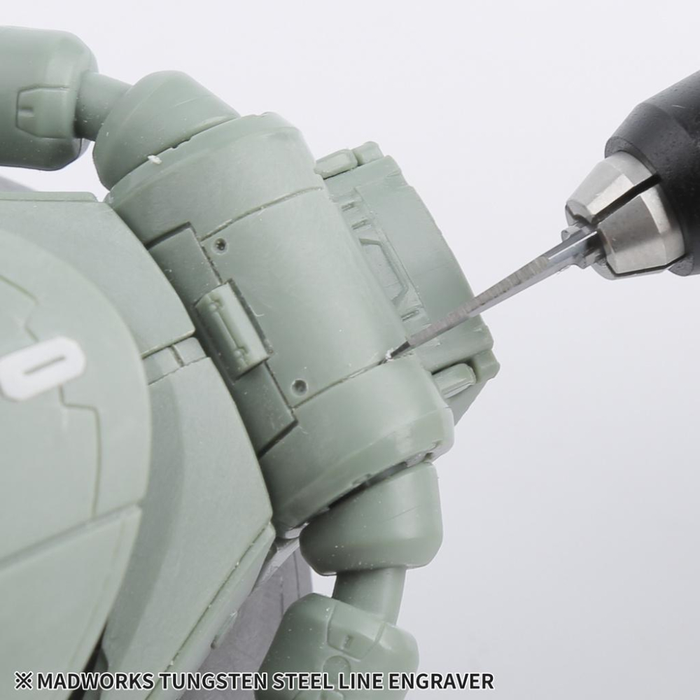 【鋼普拉】現貨 MADWORKS XXX-01 複合式刀柄 手工具 雕刻刀 刻線刀  模型工具 鎢鋼刀 筆刀 模型改造-細節圖7