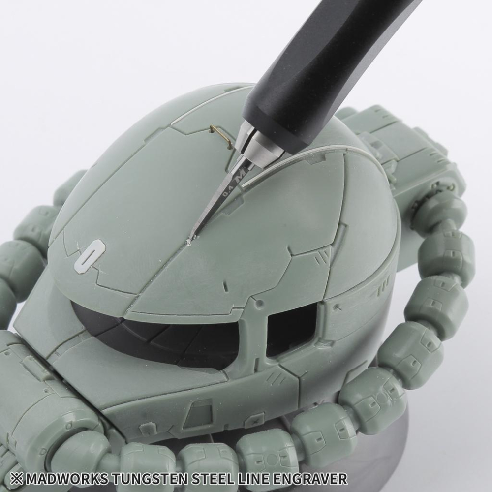 【鋼普拉】現貨 MADWORKS XXX-01 複合式刀柄 手工具 雕刻刀 刻線刀  模型工具 鎢鋼刀 筆刀 模型改造-細節圖8