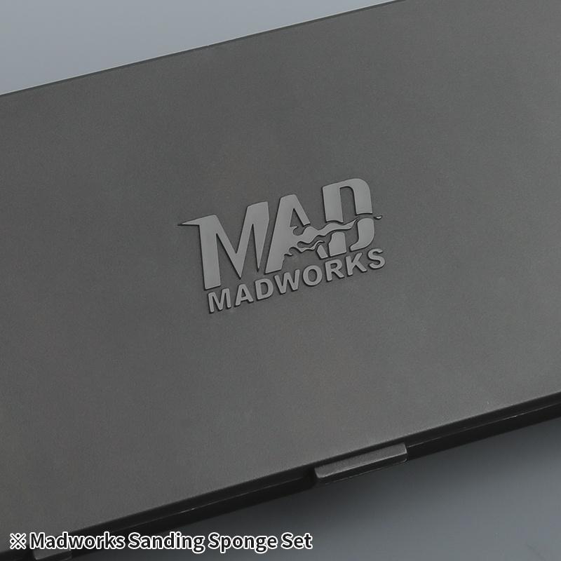 【鋼普拉】MADWORKS SSB-001 SSB-002 砂紙分裝盒 附海綿砂紙 模型打磨 砂紙盒 水砂紙盒 收納盒-細節圖6