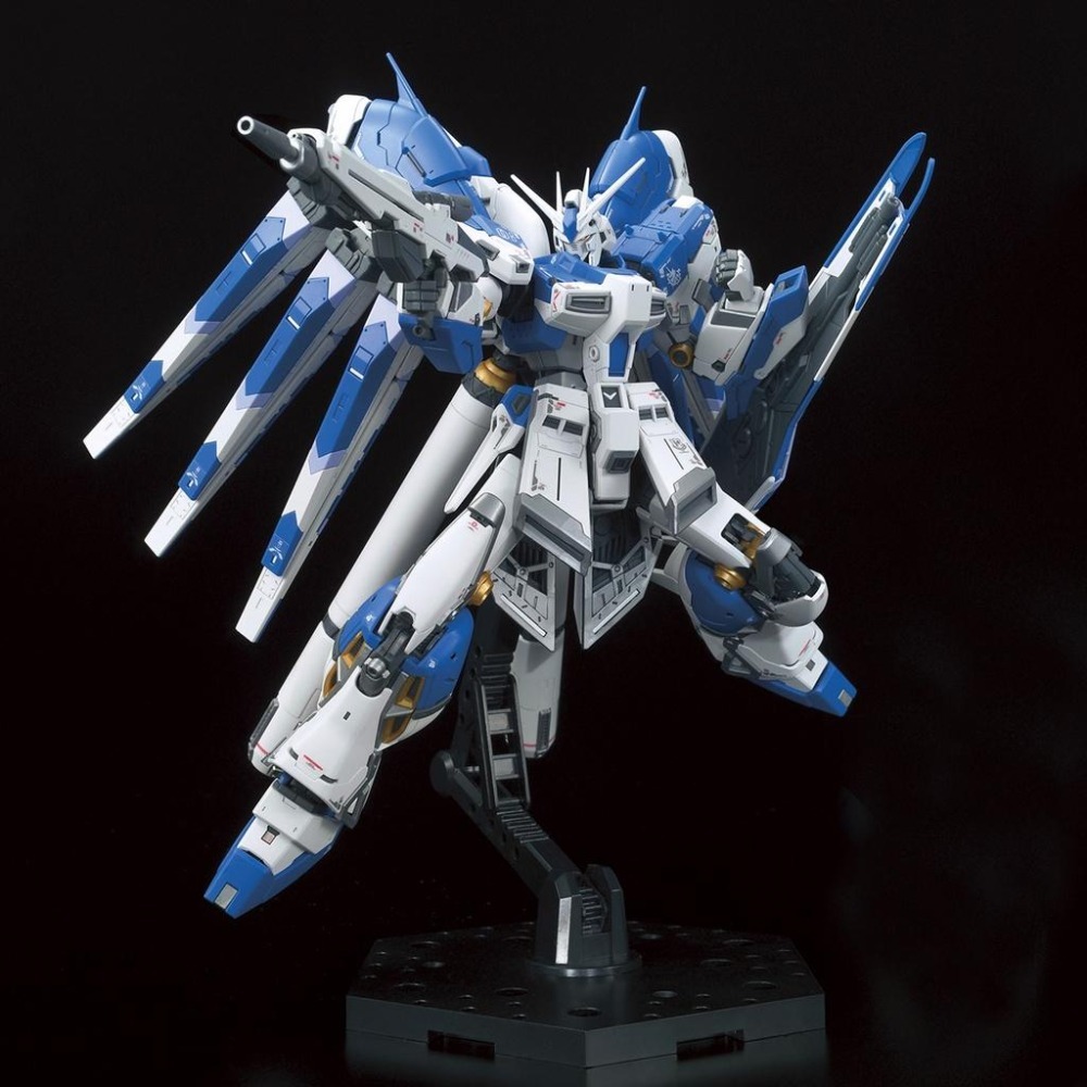 【鋼普拉】現貨 BANDAI 鋼彈UC 逆襲的夏亞 RG 1/144 #36 Hi-Nu GUNDAM 海牛+火箭巨砲-細節圖8