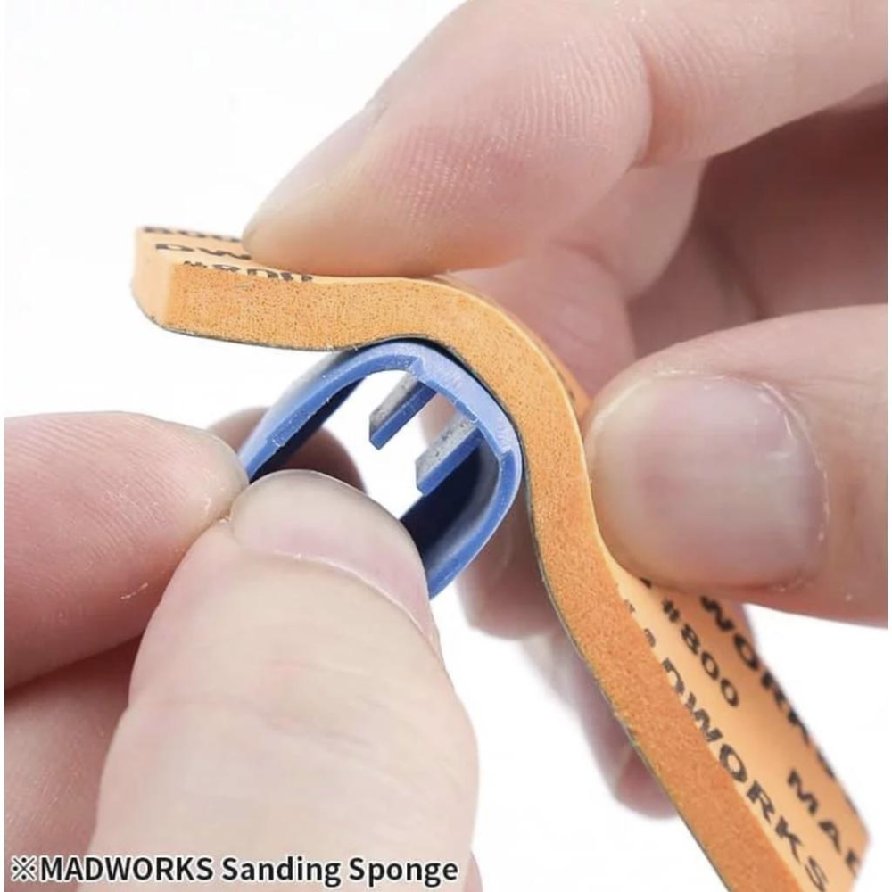 【鋼普拉】現貨 MADWORKS 海綿砂紙 2mm 3mm組合包 成形包 補充包 模型噴漆 砂紙 鋼彈 軍武 軍模 美工-細節圖2