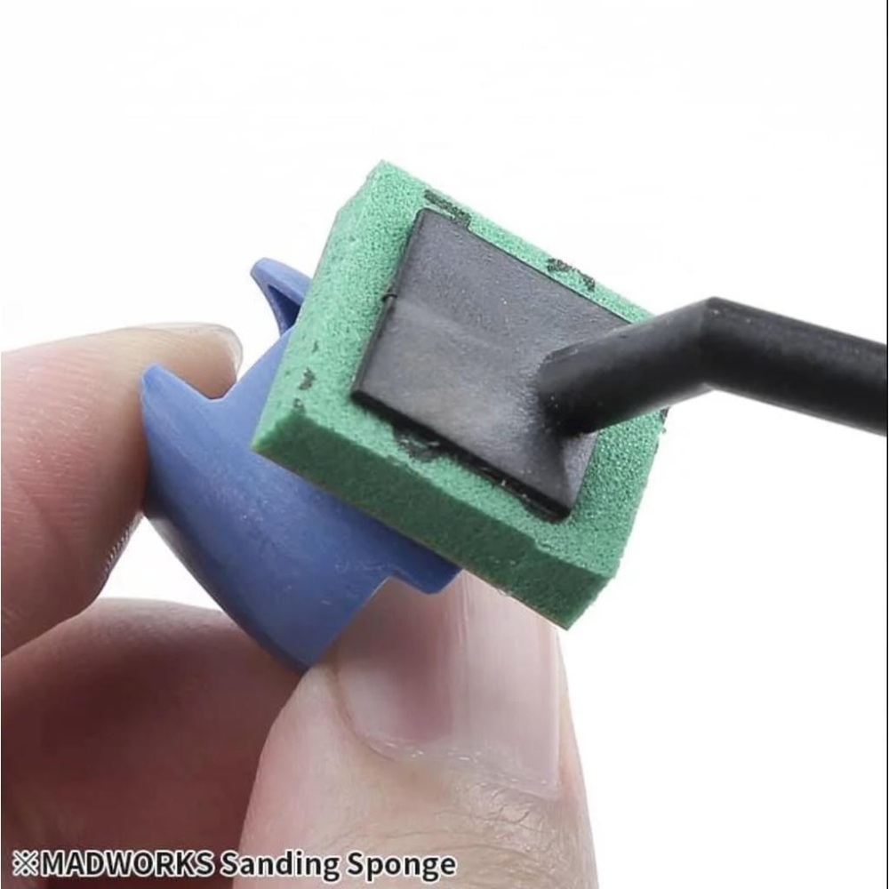 【鋼普拉】現貨 MADWORKS 海綿砂紙 2mm 3mm組合包 成形包 補充包 模型噴漆 砂紙 鋼彈 軍武 軍模 美工-細節圖3