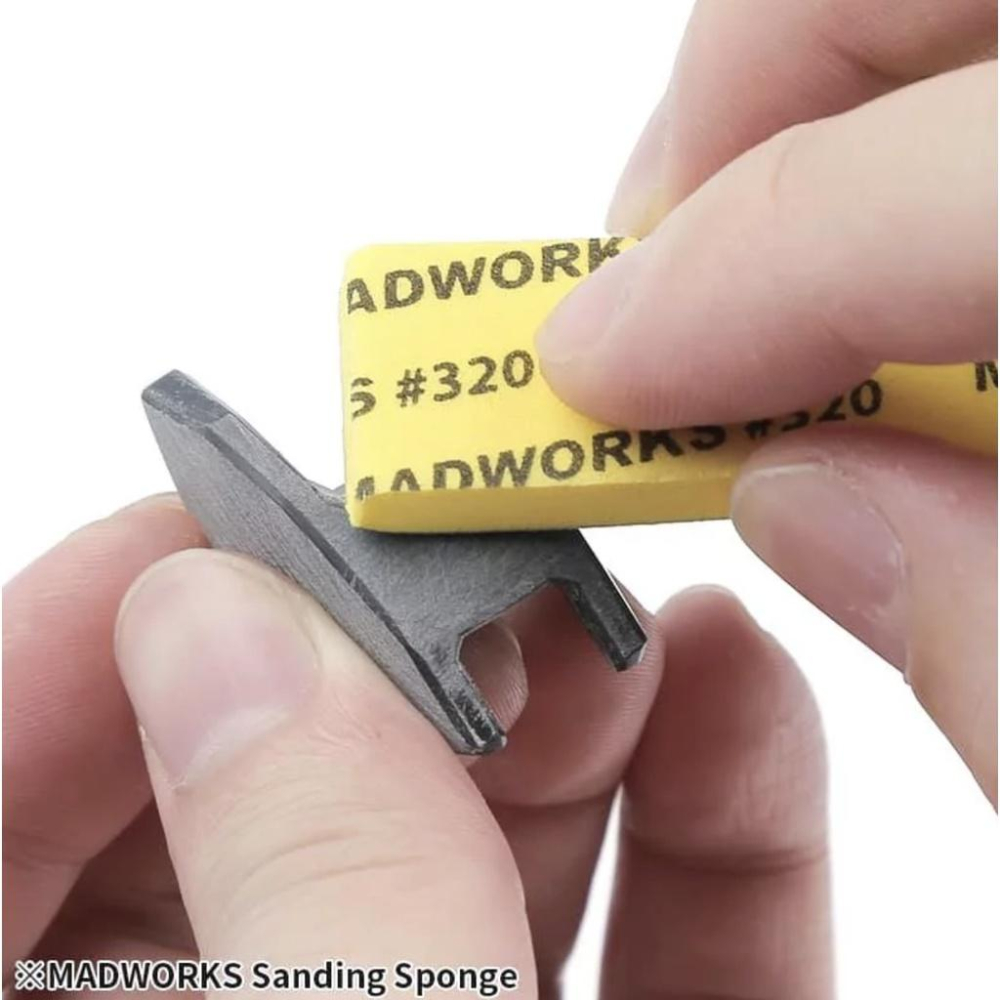【鋼普拉】現貨 MADWORKS 海綿砂紙 2mm 3mm組合包 成形包 補充包 模型噴漆 砂紙 鋼彈 軍武 軍模 美工-細節圖4