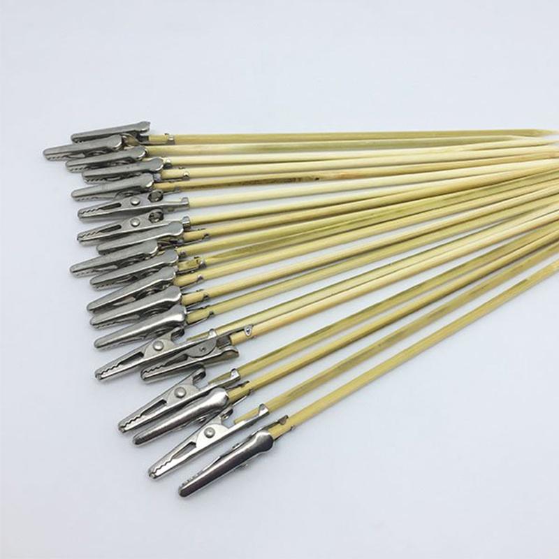 【鋼普拉】現貨 完成品 美工 美勞 鋼彈 軍事 模型夾 烤漆夾 噴漆夾 模型上色夾 串燒 零件夾 鱷魚夾 單支3元 夾子-細節圖2