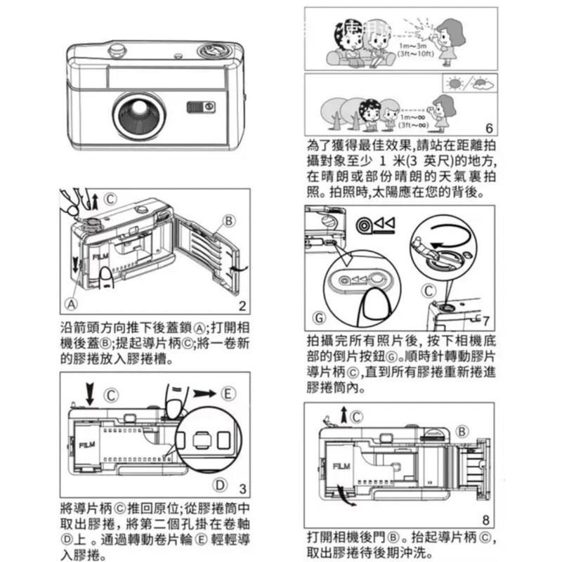 【eYe攝影】德國🇩🇪 AGFA photo 愛克發 復古底片相機 傻瓜相機 135 膠捲相機 交換禮物 文青風-細節圖6