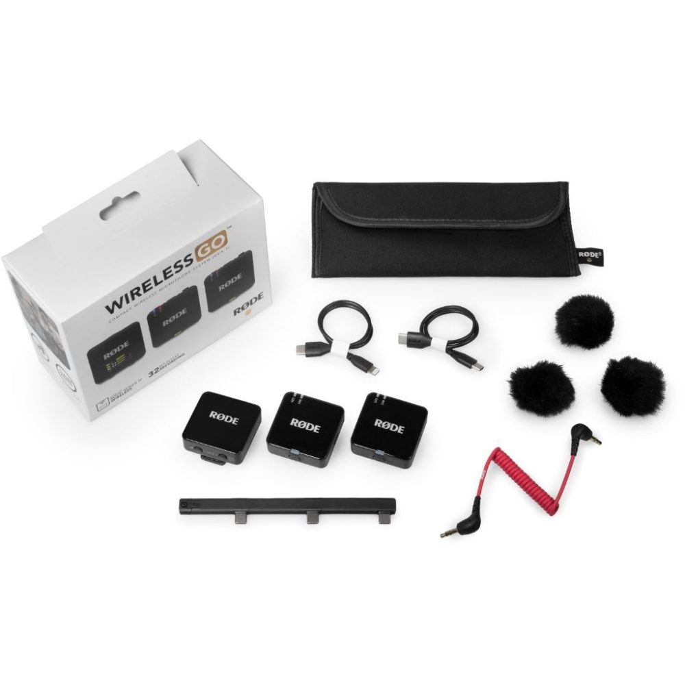【eYe攝影】現貨 含稅+保貼 RODE Wireless GO 3 PRO 無線麥克風 領夾 一對二 直播 收音 平輸-細節圖6