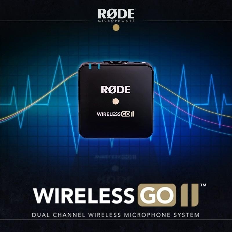 【eYe攝影】現貨 RODE Wireless GO II 2 無線麥克風 領夾式麥克風 一對二 演講 播客 直播 收音-細節圖2