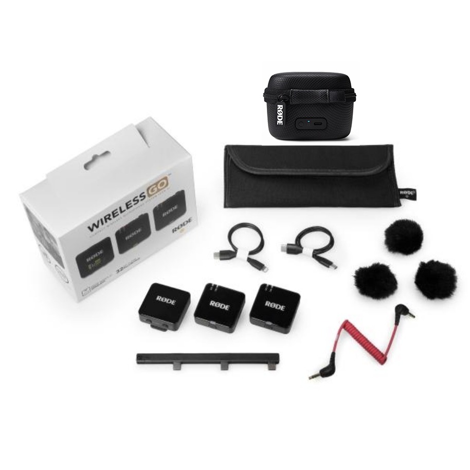 【eYe攝影】現貨 含稅+保貼 RODE Wireless GO 3 PRO 無線麥克風 領夾 一對二 直播 收音 平輸-規格圖9