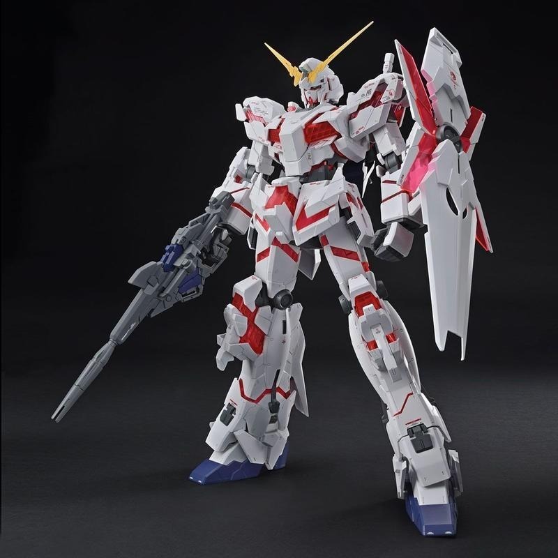 【鋼普拉】現貨 BANDAI 鋼彈UC MEGA 1/48 RX-0 UNICRON GUNDAM 獨角獸鋼彈 45公分-細節圖2