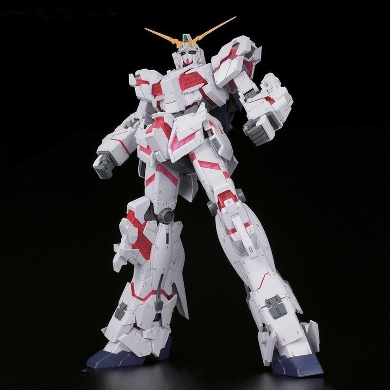 【鋼普拉】現貨 BANDAI 鋼彈UC MEGA 1/48 RX-0 UNICRON GUNDAM 獨角獸鋼彈 45公分-細節圖3