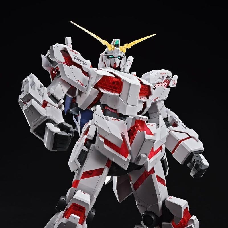 【鋼普拉】現貨 BANDAI 鋼彈UC MEGA 1/48 RX-0 UNICRON GUNDAM 獨角獸鋼彈 45公分-細節圖5
