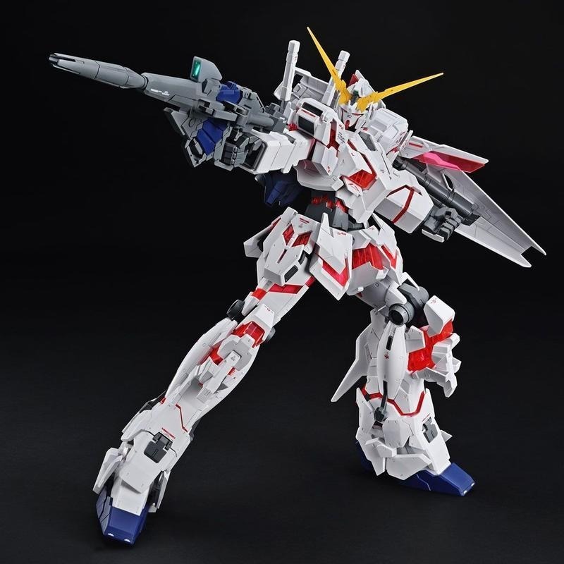 【鋼普拉】現貨 BANDAI 鋼彈UC MEGA 1/48 RX-0 UNICRON GUNDAM 獨角獸鋼彈 45公分-細節圖6