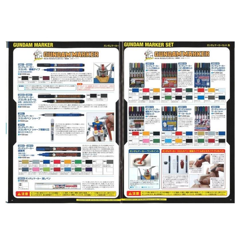 【鋼普拉】現貨 MR.HOBBY 郡氏 GSI 鋼彈麥克筆 GUNDAM MARKER 塑膠模型用 GM07 紅色-細節圖2