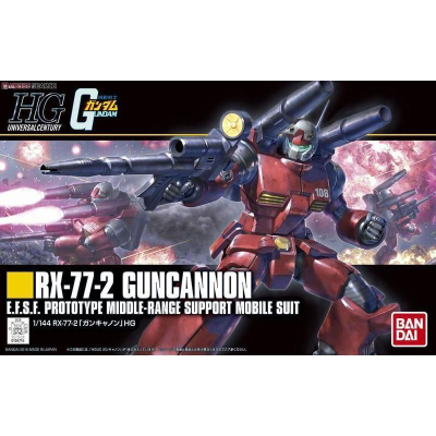 【鋼普拉】BANDAI 鋼彈UC HGUC 1/144 #190 RX-77-2 GUNCANNON 鋼加農 新生式樣