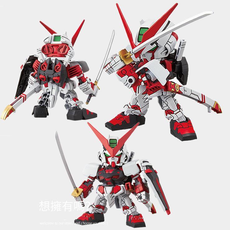 【鋼普拉】現貨 BANDAI SD鋼彈 EX-STANDARD 007 ASTRAY RED FRAME 紅異端鋼彈-細節圖2