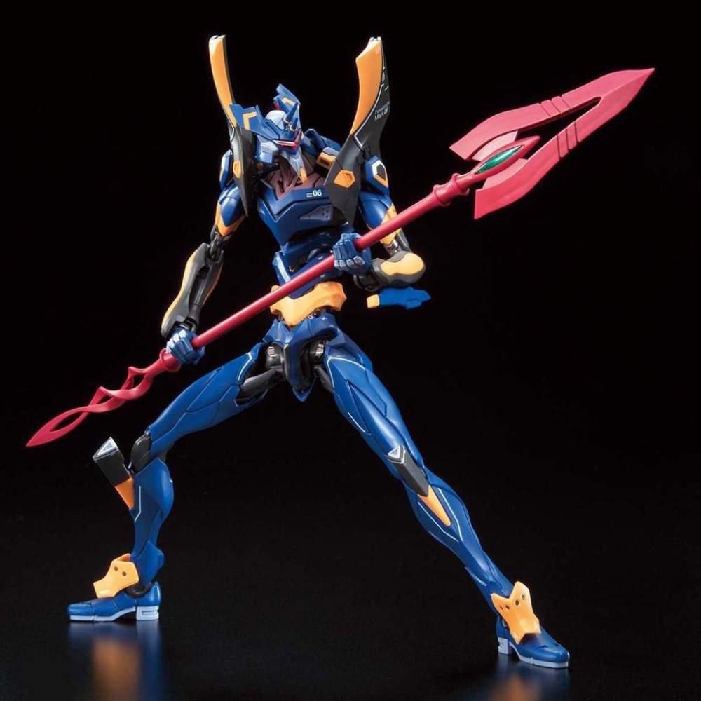 【鋼普拉】現貨 BANDAI RG 新世紀福音戰士 泛用人型決戰兵器 人造人 EVA 06 Mark.06 6號機 長槍-細節圖5