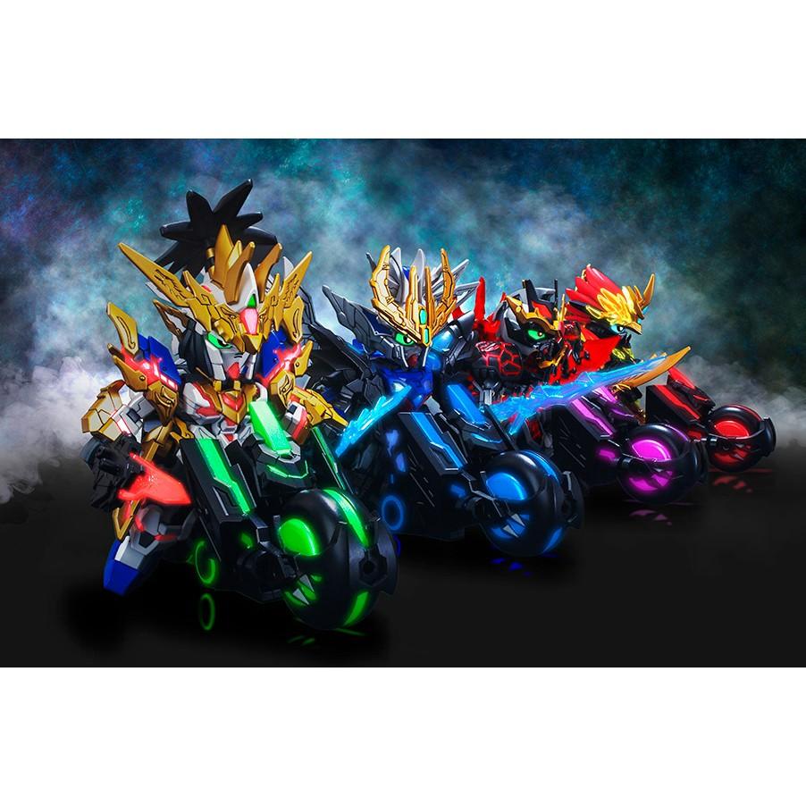 【鋼普拉】含四色貼紙 BANDAI 三國傳 三國創傑傳 SD鋼彈 BB戰士 #12 三重摩托車 三重機車 警官-細節圖2