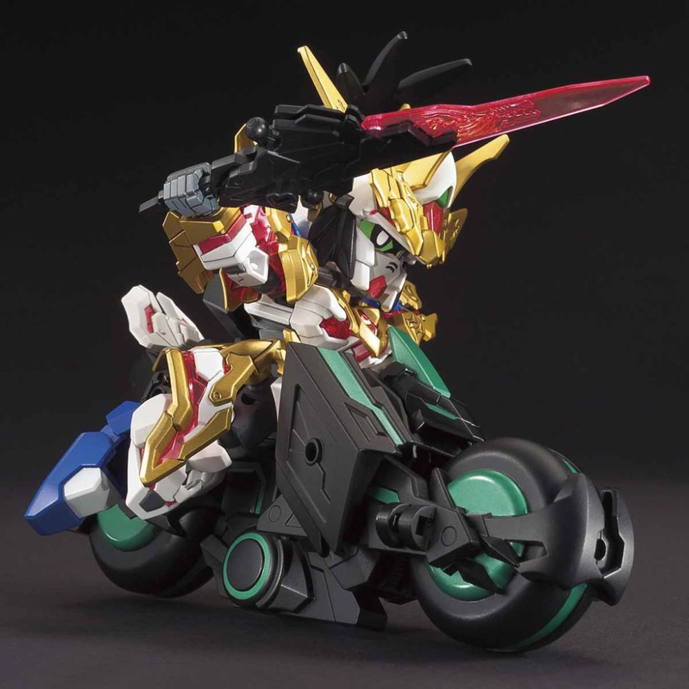 【鋼普拉】含四色貼紙 BANDAI 三國傳 三國創傑傳 SD鋼彈 BB戰士 #12 三重摩托車 三重機車 警官-細節圖5