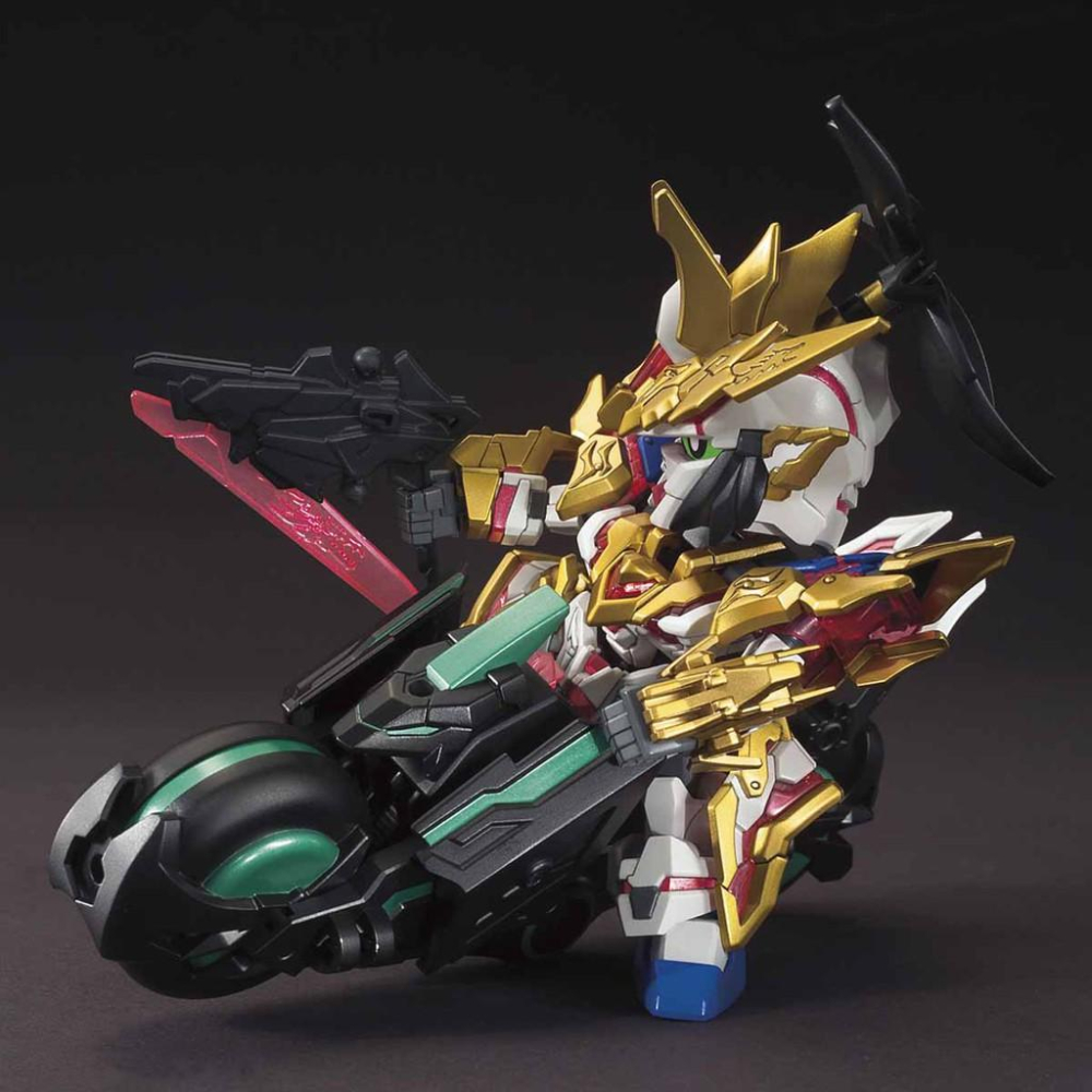 【鋼普拉】含四色貼紙 BANDAI 三國傳 三國創傑傳 SD鋼彈 BB戰士 #12 三重摩托車 三重機車 警官-細節圖6