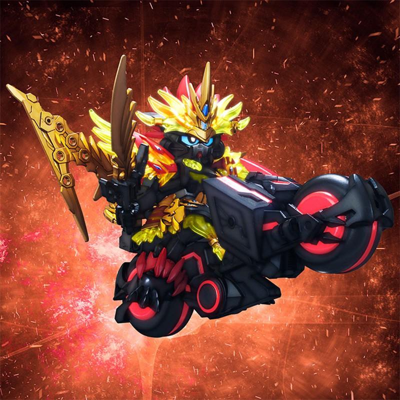 【鋼普拉】含四色貼紙 BANDAI 三國傳 三國創傑傳 SD鋼彈 BB戰士 #12 三重摩托車 三重機車 警官-細節圖8