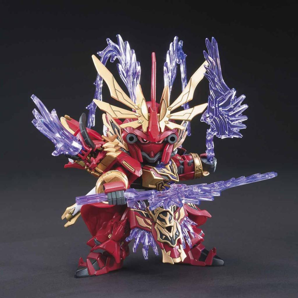 【鋼普拉】現貨 BANDAI 三國傳 三國創傑傳 SD鋼彈 BB戰士 #08 呂布 新安州 ＆ 赤兔馬 摩托車 機車-細節圖6