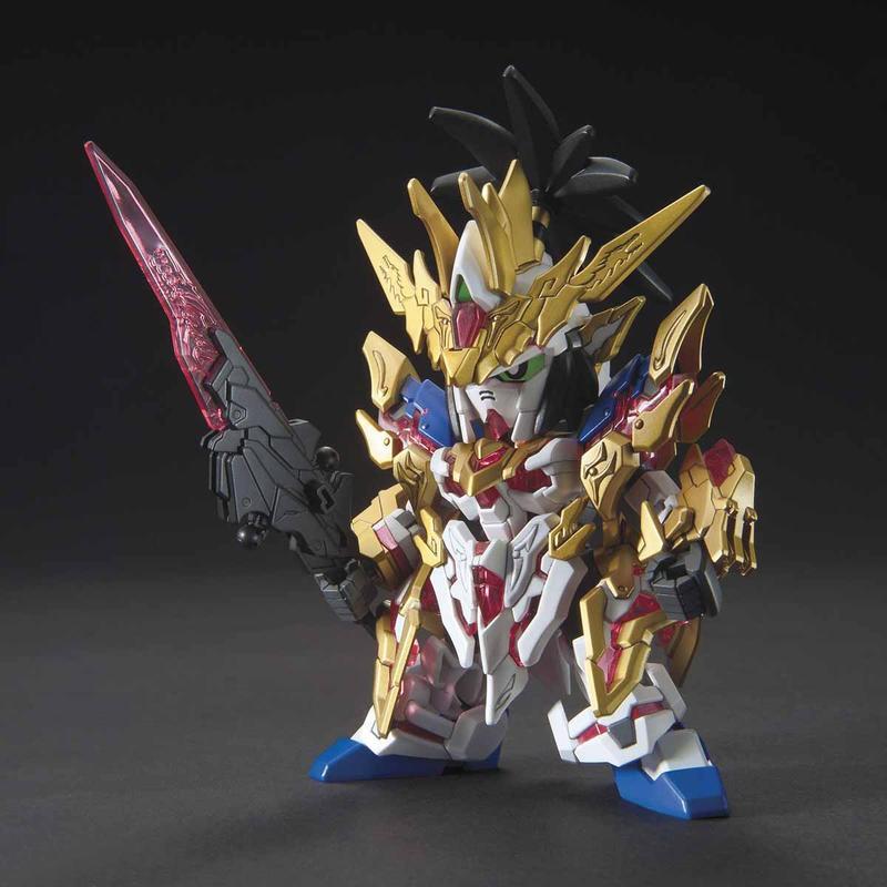 【鋼普拉】現貨 BANDAI 三國傳 三國創傑傳 SD鋼彈 BB戰士 #01 劉備 劉備獨角獸鋼彈-細節圖5