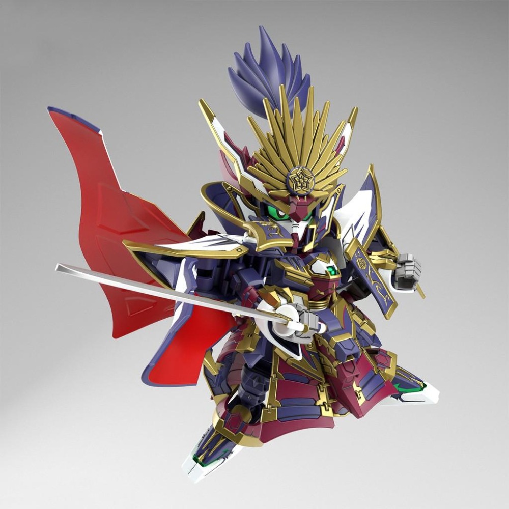 【鋼普拉】現貨 BANDAI SDW HEROES #02 SD鋼彈世界 群英集 信長次代鋼彈 第六天魔王 織田信長-細節圖7