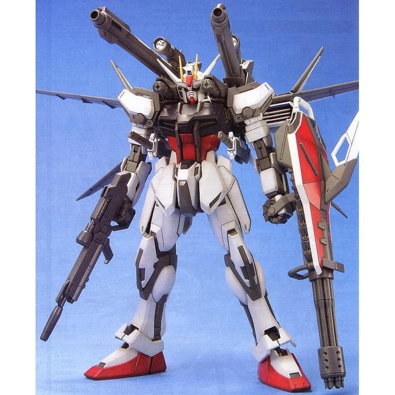 【鋼普拉】現貨 BANDAI 鋼彈 MG 1/100 STRIKE GUNDAM+I.W.S.P 攻擊鋼彈 + IWSP-細節圖3