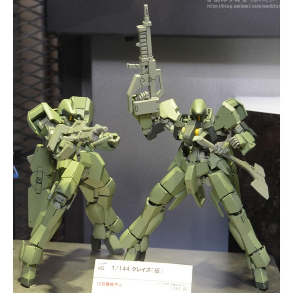【鋼普拉】現貨 BANDAI 鐵血的孤兒 鋼彈  HG 1/144 #002 GRAZE 格雷茲 指揮官機 / 一般機-細節圖6