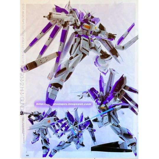 【鋼普拉】BANDAI 鋼彈 MG 1/100 RX-93 Hi-Nu GUNDAM Ver. Ka Hi-V 海牛鋼彈-細節圖3
