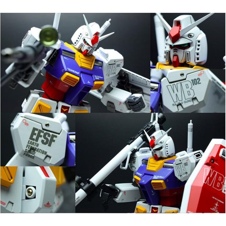 【鋼普拉】現貨 BANDA 鋼彈UC MG 1/100 RX-78-2 GUNDAM Ver. Ka 初代鋼彈 初鋼-細節圖7