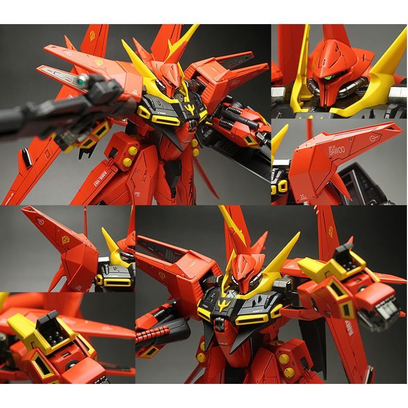 【鋼普拉】現貨 BANDAI 鋼彈ZZ HG 1/144 #015 AMX-107 BAWOO 龍飛 巴烏 可變形雙飛機-細節圖5