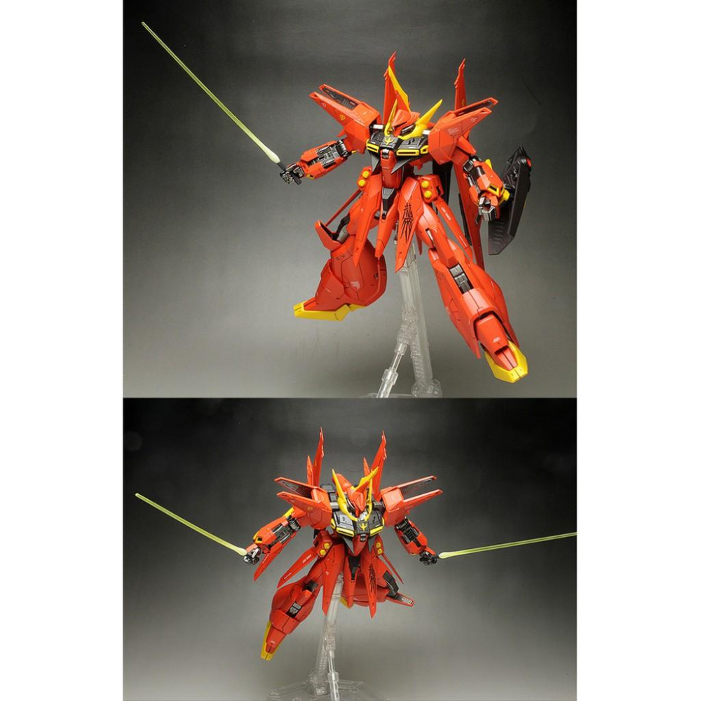 【鋼普拉】現貨 BANDAI 鋼彈ZZ HG 1/144 #015 AMX-107 BAWOO 龍飛 巴烏 可變形雙飛機-細節圖6