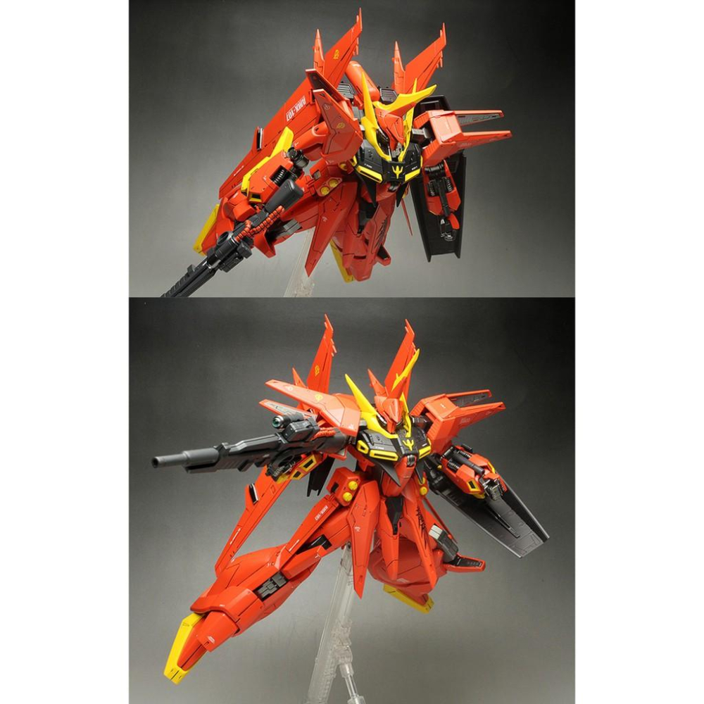 【鋼普拉】現貨 BANDAI 鋼彈ZZ HG 1/144 #015 AMX-107 BAWOO 龍飛 巴烏 可變形雙飛機-細節圖7