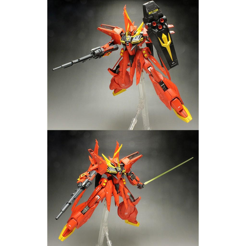 【鋼普拉】現貨 BANDAI 鋼彈ZZ HG 1/144 #015 AMX-107 BAWOO 龍飛 巴烏 可變形雙飛機-細節圖8