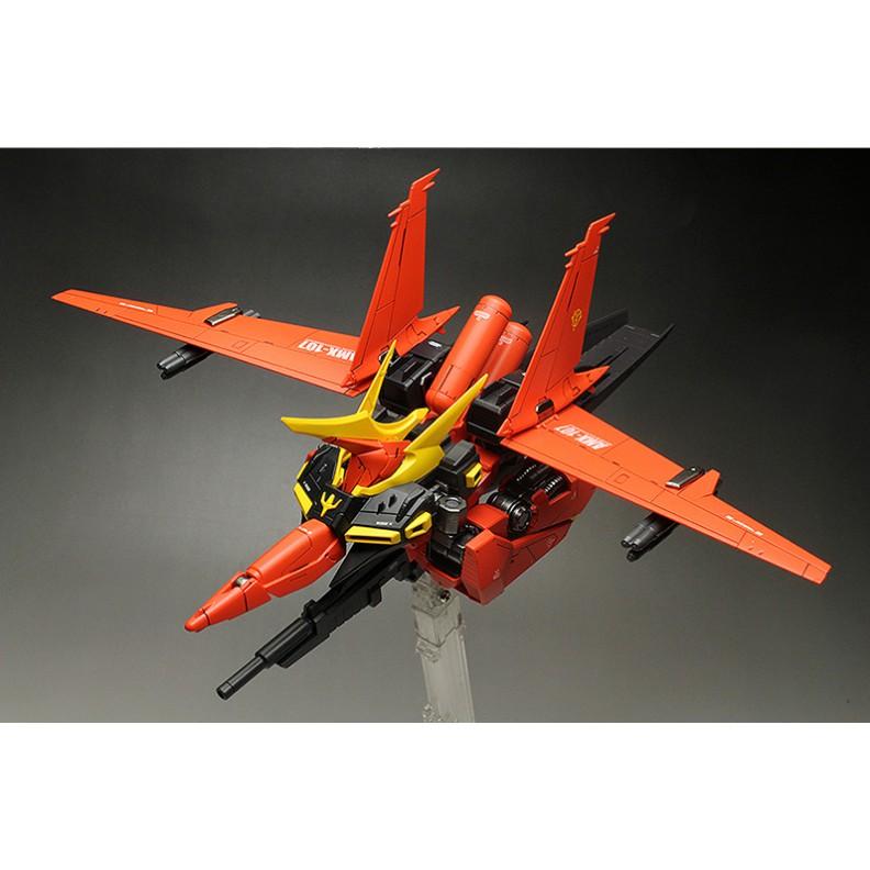 【鋼普拉】現貨 BANDAI 鋼彈ZZ HG 1/144 #015 AMX-107 BAWOO 龍飛 巴烏 可變形雙飛機-細節圖9