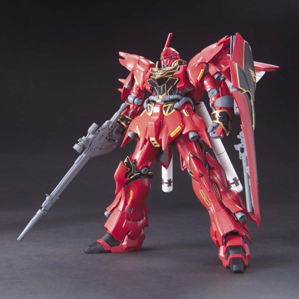【鋼普拉】現貨 BANDAI 鋼彈UC HGUC 1/144 #116 MSN-06S SINANJU 新安洲 新安州-細節圖8