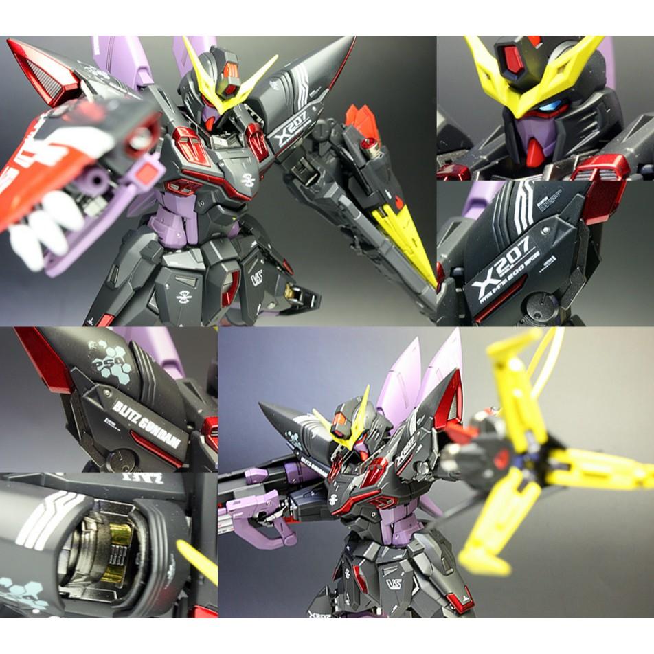 【鋼普拉】現貨 BANDAI 鋼彈SEED MG 1/100 GAT-X207 BLITZ GUNDAM 電擊鋼彈-細節圖6