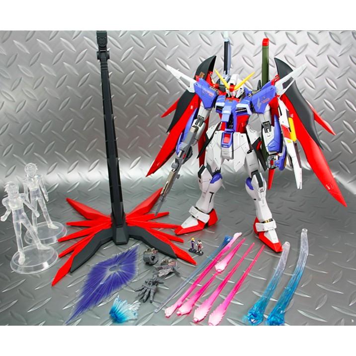 【鋼普拉】現貨 含支架 BANDAI 鋼彈SEED MG 1/100 DESTINY GUNDAM 命運鋼彈-細節圖8