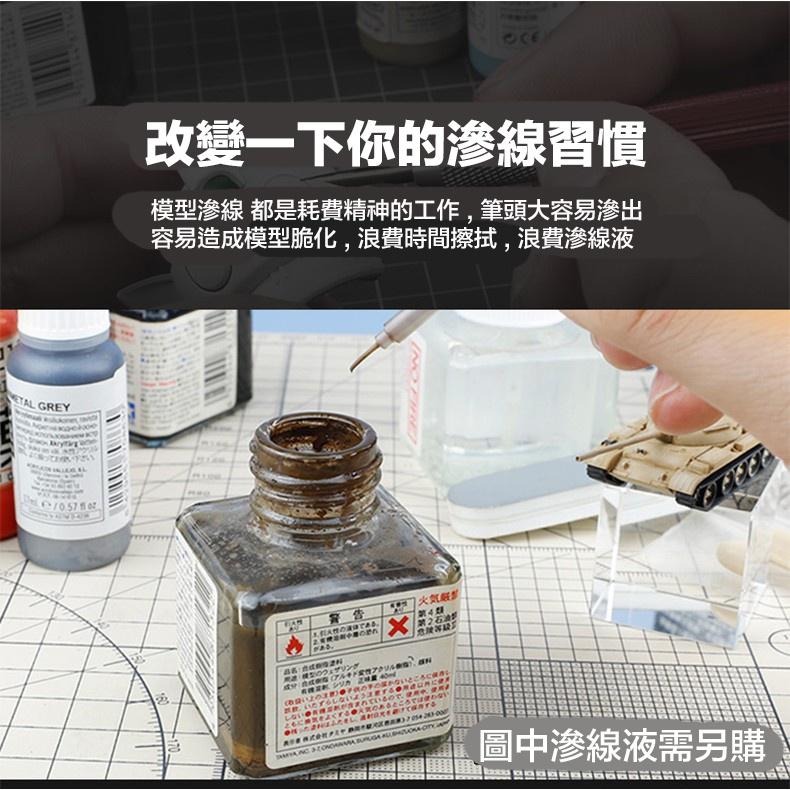 【鋼普拉】現貨 優速達 USTAR UA90223 免擦拭滲線筆 金屬手柄 鋼彈 軍事 模型 墨線筆 不含墨線液-細節圖2