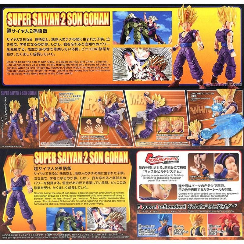 【鋼普拉】現貨 BANDAI Figure-rise Standard 七龍珠 GT 超級賽亞人2 超2 悟飯 孫悟飯-細節圖2