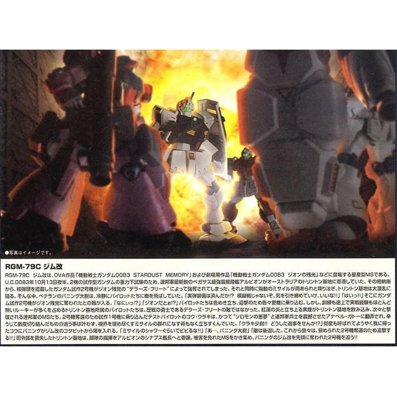 【鋼普拉】現貨 BANDIA 鋼彈0083 HGUC 1/144 #113 RGM-79C GM TYPE C 吉姆改-細節圖2