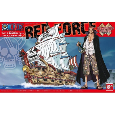 【鋼普拉】現貨 BANDAI 海賊王 ONE PIECE 偉大航路 偉大的船艦 海賊船 #04 紅色勢力號 紅髮傑克