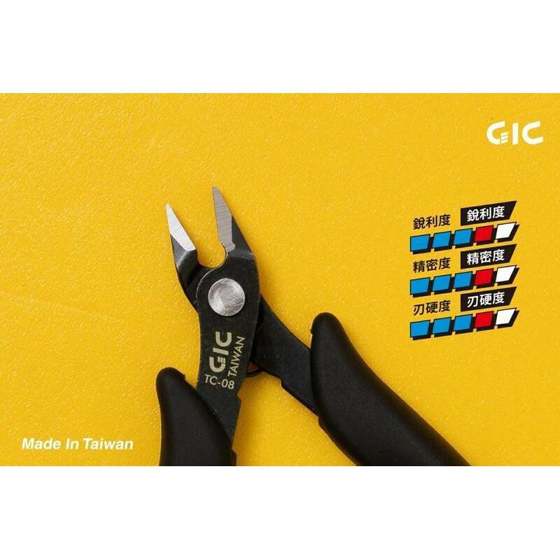 【鋼普拉】全新 台灣製造 GIC TC-08 虎爪250 中階款斜口鉗 模型專用 工具鉗 斜口鉗 斜口剪 模型剪 模型鉗-細節圖3