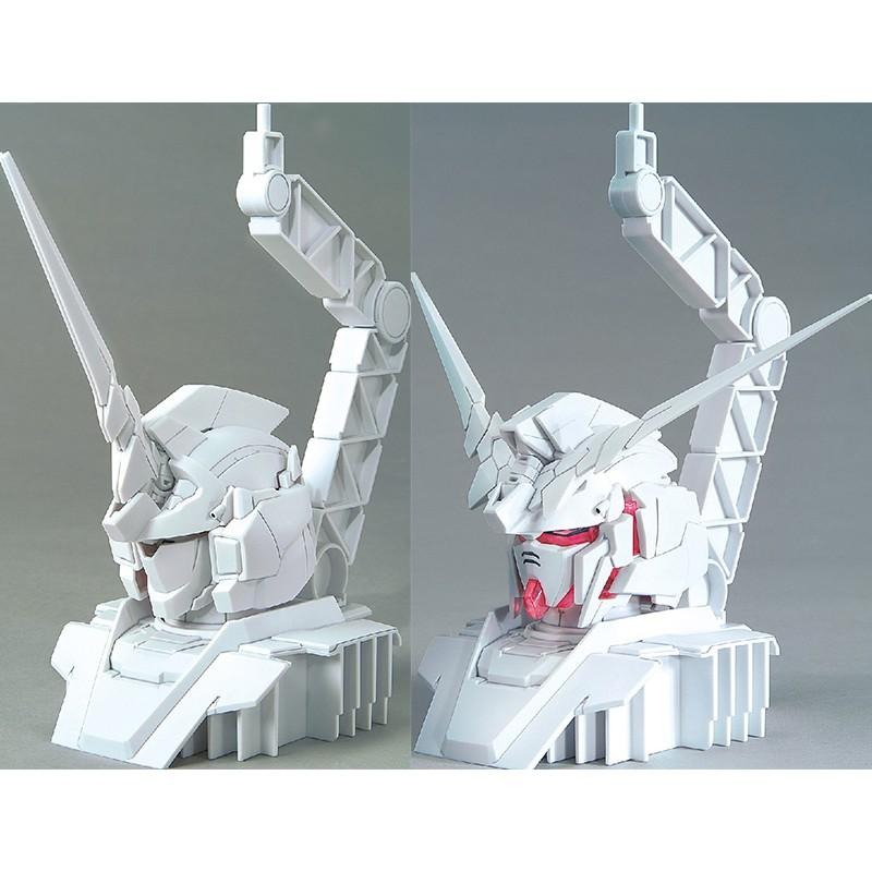 【鋼普拉】2組 日本鋼彈基地限定 BANDAI HG RG 1/48 獨角獸鋼彈 報喪女妖 鳳凰 頭像支架 4色感應框架-細節圖7