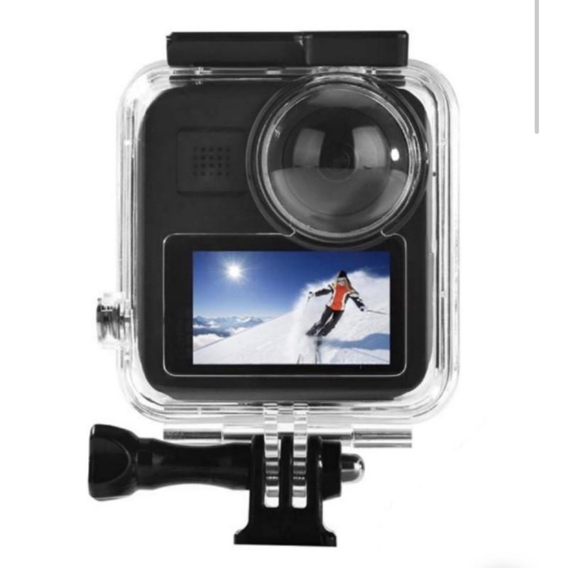 【eYe攝影】現貨 含防霧片 副廠配件 GOPRO MAX 360 全景相機 45米 防水殼 潛水盒 保護殼 安全扣設計-細節圖5