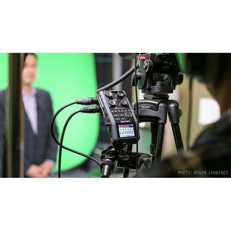 【eYe攝影】現貨 原廠正品 Zoom H6 Black Finish 手持專業錄音筆 錄音機 收音 採訪 攝影 表演-細節圖8