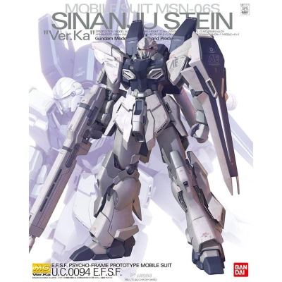 【鋼普拉】BANDAI 鋼彈UC MG 1/100 SINANJU STEIN Ver. Ka 新安州 原型機 原石型